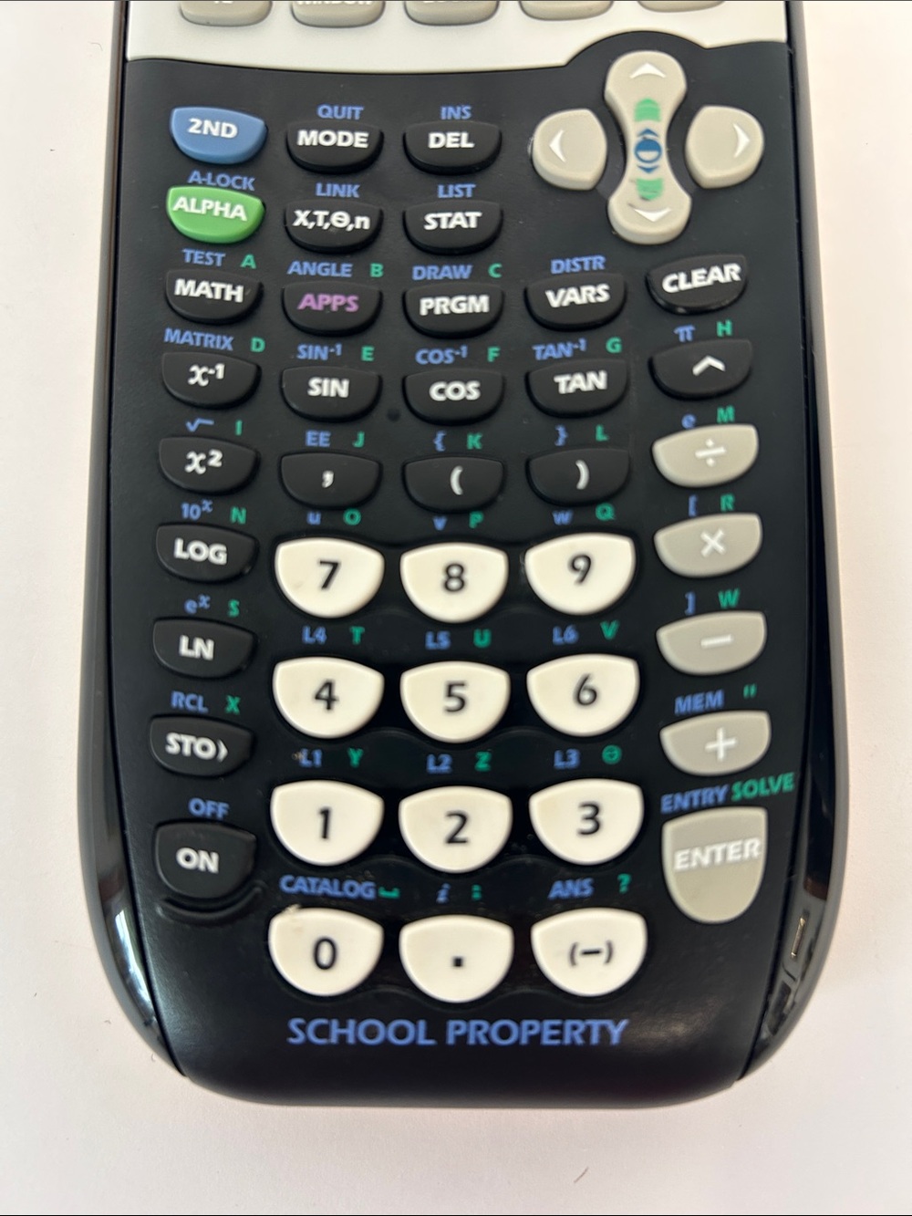 Texas Instruments TI-84 Plus 2004 Yellow Graphing Handheld Calculator With Cover - Picture 4 of 16
